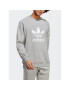 adidas Mikina Adicolor Classics Trefoil Crewneck Sweatshirt IA4857 Šedá Regular Fit - Pepit.cz