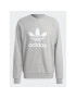 adidas Mikina Adicolor Classics Trefoil Crewneck Sweatshirt IA4857 Šedá Regular Fit - Pepit.cz