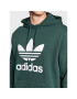 adidas Mikina adicolor Classics Trefoil HK7270 Zelená Standard Fit - Pepit.cz