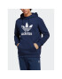 adidas Mikina adicolor Classics Trefoil Hoodie IA4886 Tmavomodrá Regular Fit - Pepit.cz