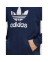 adidas Mikina adicolor Classics Trefoil Hoodie IA4886 Tmavomodrá Regular Fit - Pepit.cz