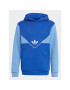 adidas Mikina Adicolor Hoodie IC6227 Modrá Regular Fit - Pepit.cz