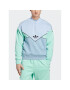 adidas Mikina Adicolor Seasonal Archive Half-Zip Crew Sweatshirt HR5340 Modrá Regular Fit - Pepit.cz