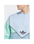 adidas Mikina Adicolor Seasonal Archive Half-Zip Crew Sweatshirt HR5340 Modrá Regular Fit - Pepit.cz