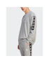 adidas Mikina Brand Love Sweatshirt IC6813 Šedá Loose Fit - Pepit.cz