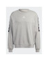 adidas Mikina Brand Love Sweatshirt IC6813 Šedá Loose Fit - Pepit.cz