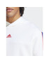 adidas Mikina Brandlove Hoodie IC6789 Bílá Regular Fit - Pepit.cz