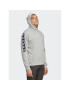 adidas Mikina Brandlove Hoodie IC6791 Šedá Regular Fit - Pepit.cz