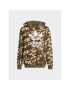 adidas Mikina Camo Hoodie IC2193 Béžová Loose Fit - Pepit.cz