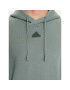 adidas Mikina City Escape Hoodie IC9743 Zelená Regular Fit - Pepit.cz