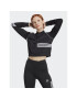 adidas Mikina Crop Track Top IC2376 Černá - Pepit.cz