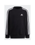 adidas Mikina Essentials 3-Stripes Crewneck Sweatshirt IC9134 Černá Regular Fit - Pepit.cz