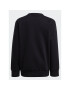 adidas Mikina Essentials 3-Stripes Crewneck Sweatshirt IC9134 Černá Regular Fit - Pepit.cz