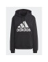 adidas Mikina Essentials Big Logo IC6895 Černá Regular Fit - Pepit.cz