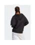 adidas Mikina Essentials Big Logo Oversized French Terry Hoodie HR4934 Černá Loose Fit - Pepit.cz