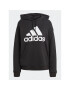 adidas Mikina Essentials Big Logo Oversized French Terry Hoodie HR4934 Černá Loose Fit - Pepit.cz