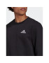 adidas Mikina Essentials Fleece Sweatshirt GV5295 Černá Regular Fit - Pepit.cz