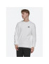 adidas Mikina Essentials Fleece Sweatshirt H12220 Bílá Regular Fit - Pepit.cz