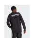 adidas Mikina Essentials French Terry 3-Stripes Full-Zip Hoodie IC0433 Černá Regular Fit - Pepit.cz