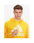 adidas Mikina Essentials French Terry Big Logo Hoodie IC9834 Žlutá Regular Fit - Pepit.cz