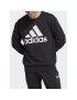 adidas Mikina Essentials French Terry Big Logo Sweatshirt IC9324 Černá Regular Fit - Pepit.cz