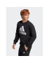 adidas Mikina Essentials French Terry Big Logo Sweatshirt IC9324 Černá Regular Fit - Pepit.cz