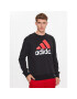 adidas Mikina Essentials French Terry Big Logo Sweatshirt IJ8583 Černá Regular Fit - Pepit.cz