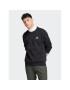 adidas Mikina Essentials French Terry Embroidered Small Logo Sweatshirt IC9329 Černá Regular Fit - Pepit.cz