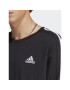 adidas Mikina Essentials IC9317 Černá Regular Fit - Pepit.cz