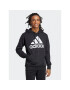 adidas Mikina Essentials Logo Hoodie IC0440 Černá Regular Fit - Pepit.cz