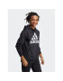 adidas Mikina Essentials Logo Hoodie IC0440 Černá Regular Fit - Pepit.cz