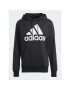 adidas Mikina Essentials Logo Hoodie IC0440 Černá Regular Fit - Pepit.cz