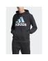 adidas Mikina Essentials Logo Hoodie IJ8574 Černá Regular Fit - Pepit.cz