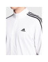 adidas Mikina Essentials Warm-Up 3-Stripes H46102 Bílá Regular Fit - Pepit.cz