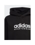 adidas Mikina Fleece IL4935 Černá Loose Fit - Pepit.cz