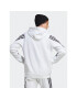 adidas Mikina Future Icons 3-Stripes Full-Zip Hoodie IC8258 Bílá Regular Fit - Pepit.cz