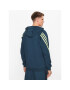 adidas Mikina Future Icons 3-Stripes Full-Zip Hoodie IJ8878 Tyrkysová Regular Fit - Pepit.cz