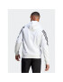 adidas Mikina Future Icons 3-Stripes Hoodie IC6720 Bílá Regular Fit - Pepit.cz