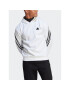 adidas Mikina Future Icons 3-Stripes Hoodie IC6720 Bílá Regular Fit - Pepit.cz