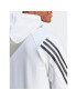 adidas Mikina Future Icons 3-Stripes Hoodie IC6720 Bílá Regular Fit - Pepit.cz