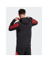 adidas Mikina Future Icons 3-Stripes Hoodie IC6742 Černá Regular Fit - Pepit.cz