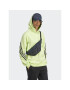 adidas Mikina Future Icons 3-Stripes Hoodie IJ8866 Zelená Regular Fit - Pepit.cz