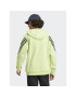 adidas Mikina Future Icons 3-Stripes Hoodie IJ8866 Zelená Regular Fit - Pepit.cz