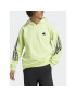 adidas Mikina Future Icons 3-Stripes Hoodie IJ8866 Zelená Regular Fit - Pepit.cz