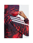 adidas Mikina Future Icons Allover Print Hoodie IC3708 Červená Loose Fit - Pepit.cz