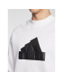 adidas Mikina Future Icons Badge of Sport Crew Sweatshirt IC3741 Bílá Regular Fit - Pepit.cz