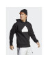 adidas Mikina Future Icons Badge of Sport Hoodie IC3745 Černá Regular Fit - Pepit.cz