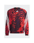 adidas Mikina Future Icons Graphic Crew Sweatshirt IC8266 Červená Loose Fit - Pepit.cz