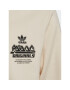 adidas Mikina Graphic Half-Zip Sweatshirt HK2844 Béžová Regular Fit - Pepit.cz