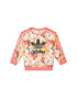 adidas Mikina HER Studio London Floral Crew GN4217 Růžová Loose Fit - Pepit.cz